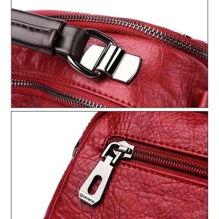 Finbjørg | Borsa Piccola e Versatile in Ombra di Cognac Dorato