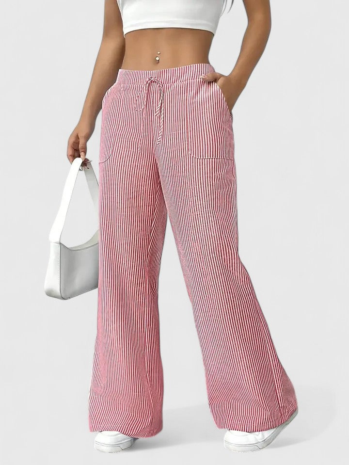 SIERRA – PANTALONI LOUNGE A RIGHE