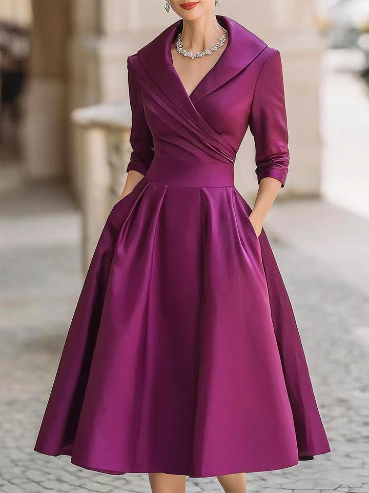 Lea™ - Vestito Midi Elegante