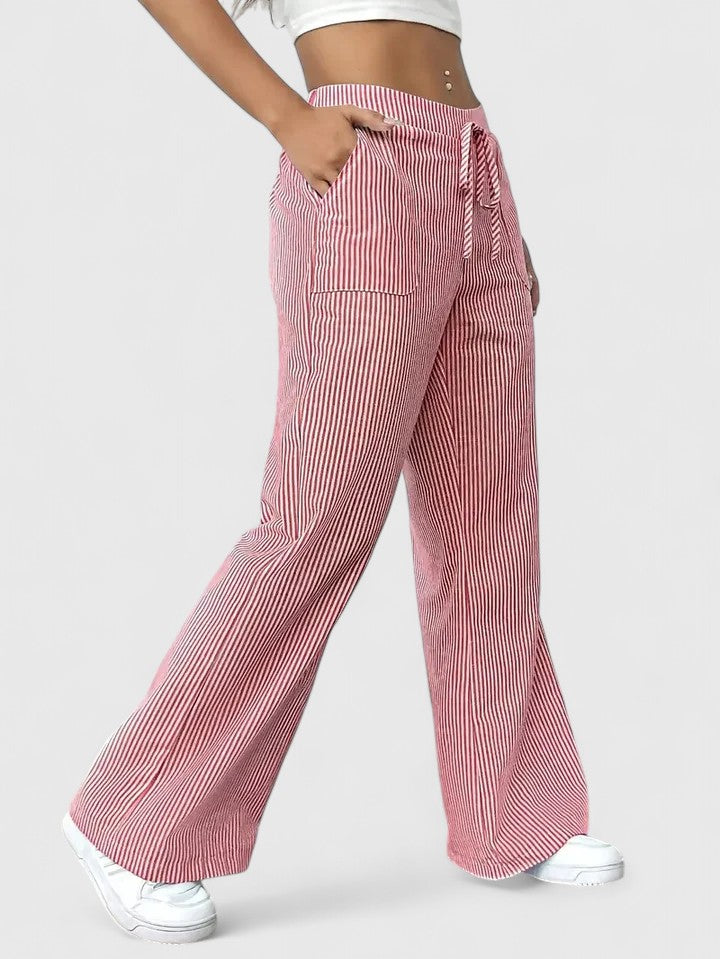 SIERRA – PANTALONI LOUNGE A RIGHE