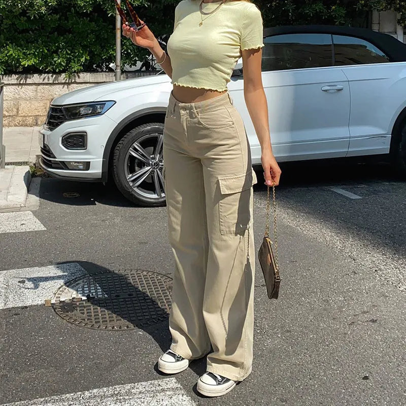 JADWIGA – PANTALONI CARGO DONNA REGOLABILI