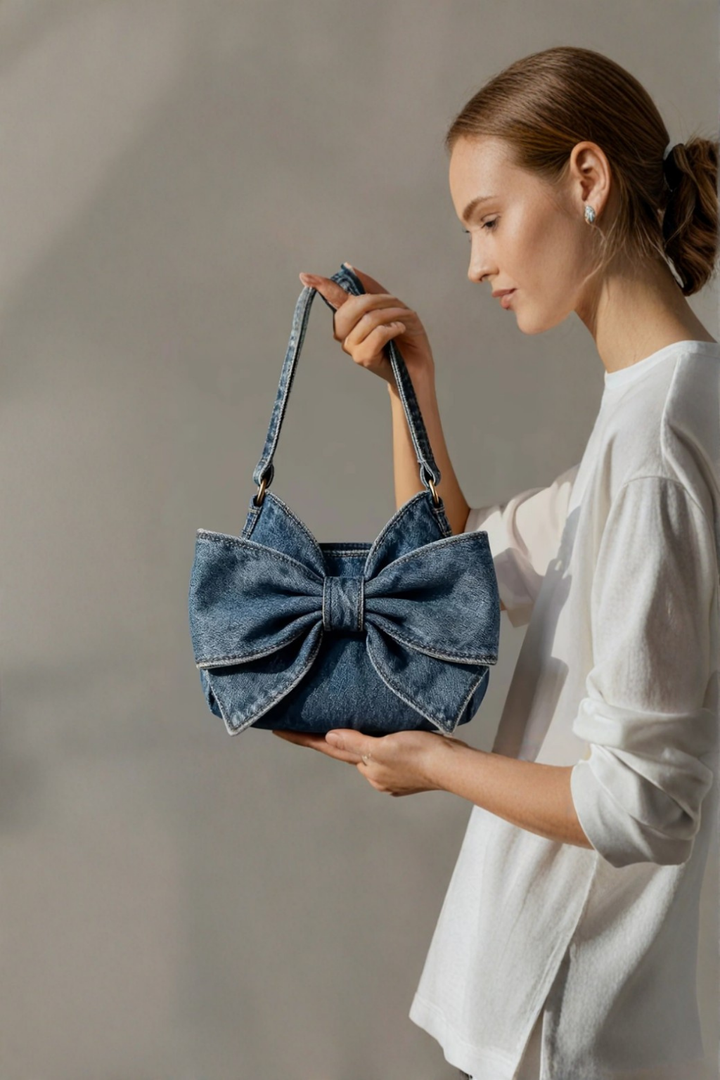 Anika | Borsa Retro con Fiocco