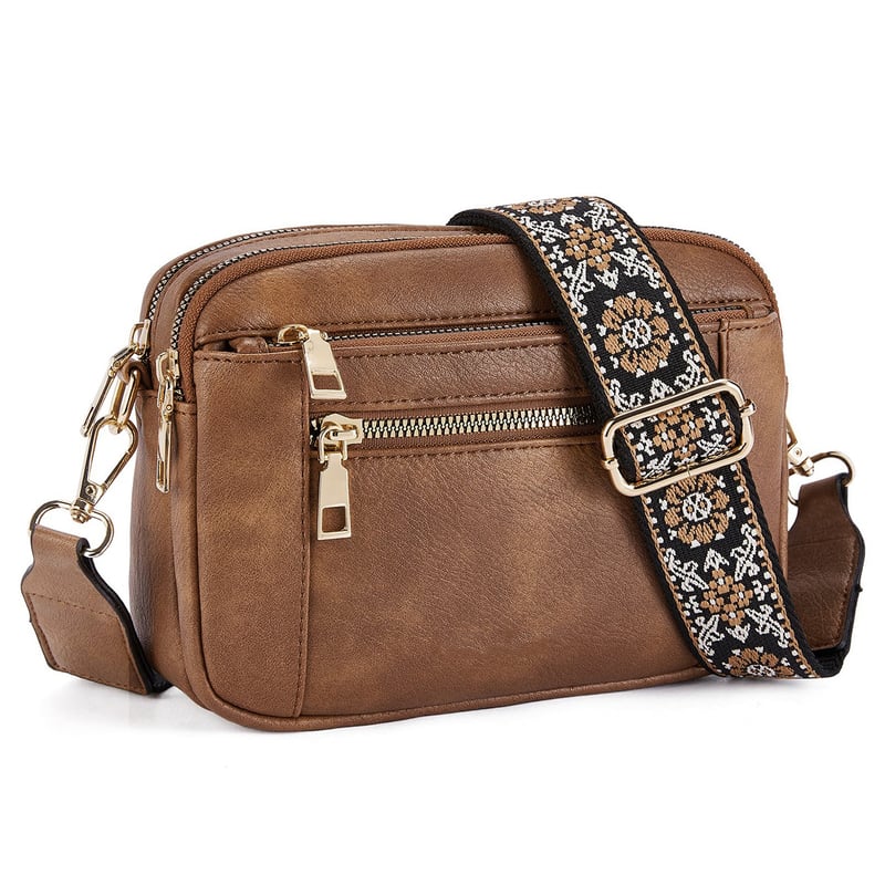 Erikka | Borsa a tracolla elegante con tracolla regolabile a fantasia