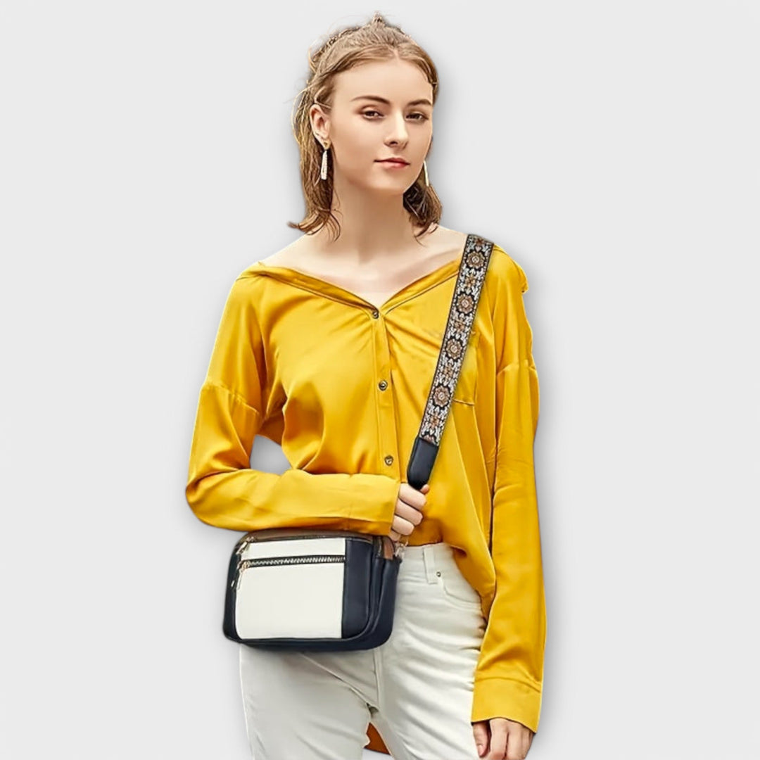 Borsa a tracolla in pelle PU
