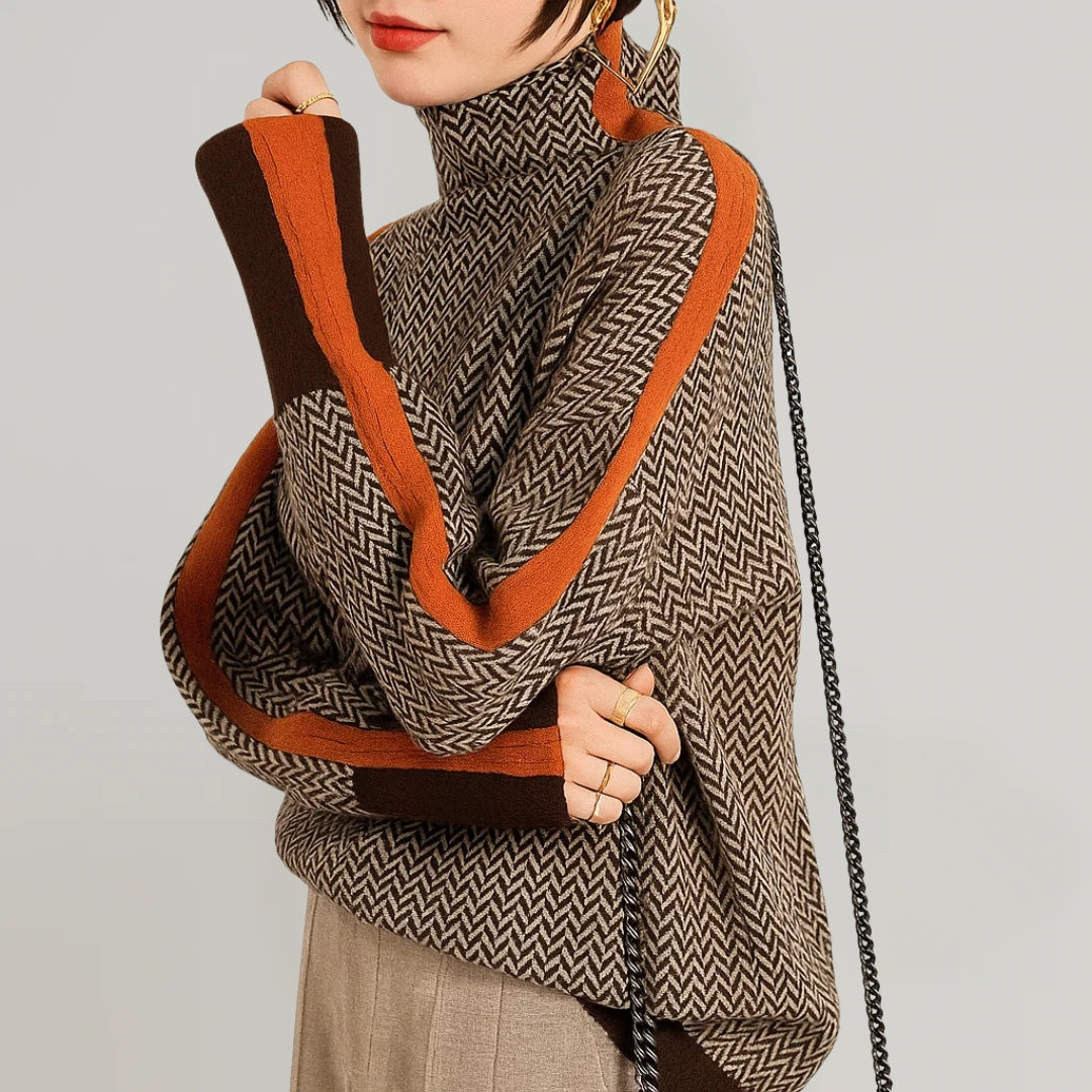 Martina™ | Pullover con Collo Alto