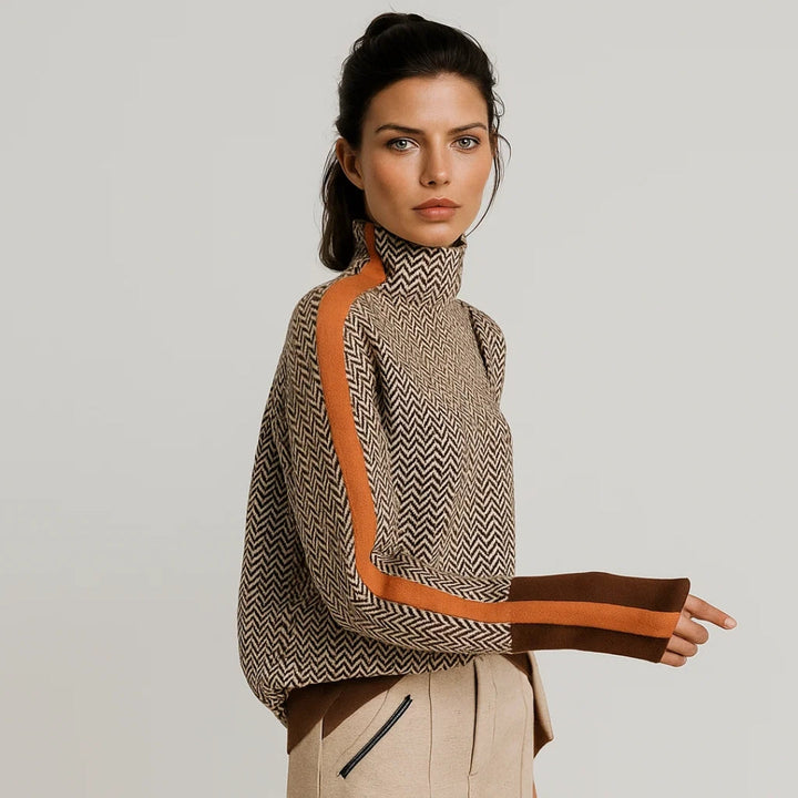 Martina™ | Pullover con Collo Alto