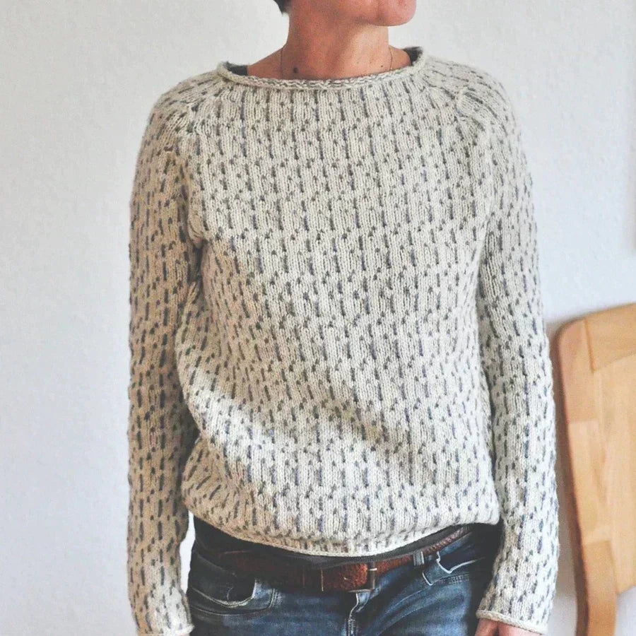 Linda | Maglione Elegante Col Bateau