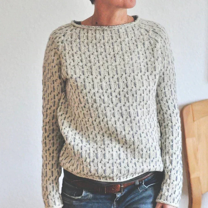 Linda | Maglione Elegante Col Bateau