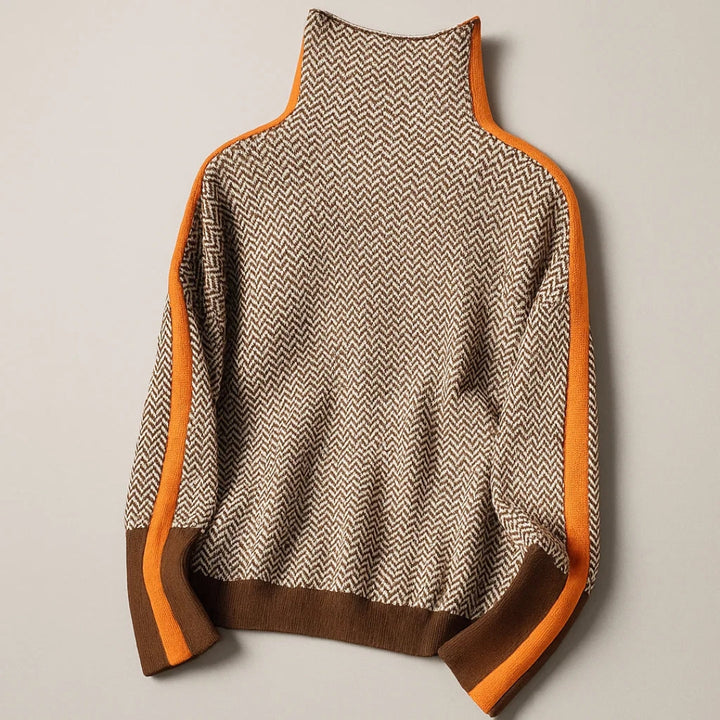 Martina™ | Pullover con Collo Alto
