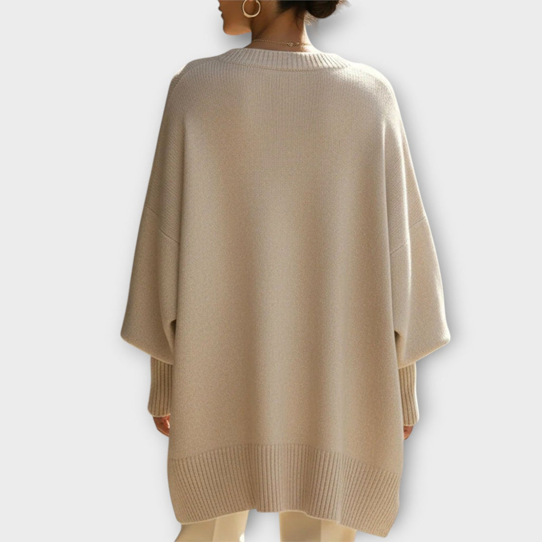 Maglione Oversized in Maglia Lussuoso e Confortevole