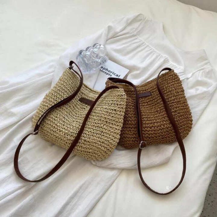 Fredhild | Borsa a Spalla in Stile Classico Intrecciato