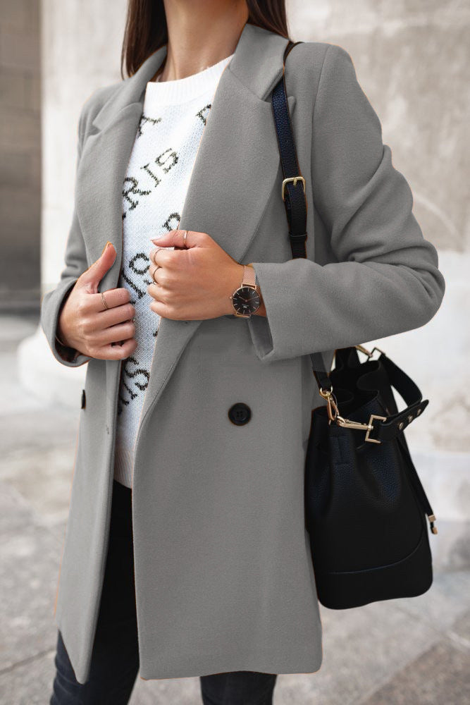 Teresa™ Cappotto Elegante con Rever