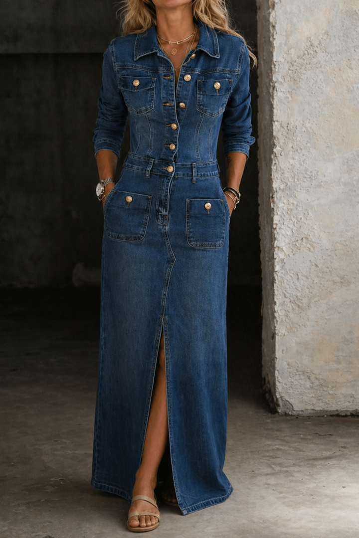 Leila | Denim Classico e Confortevole