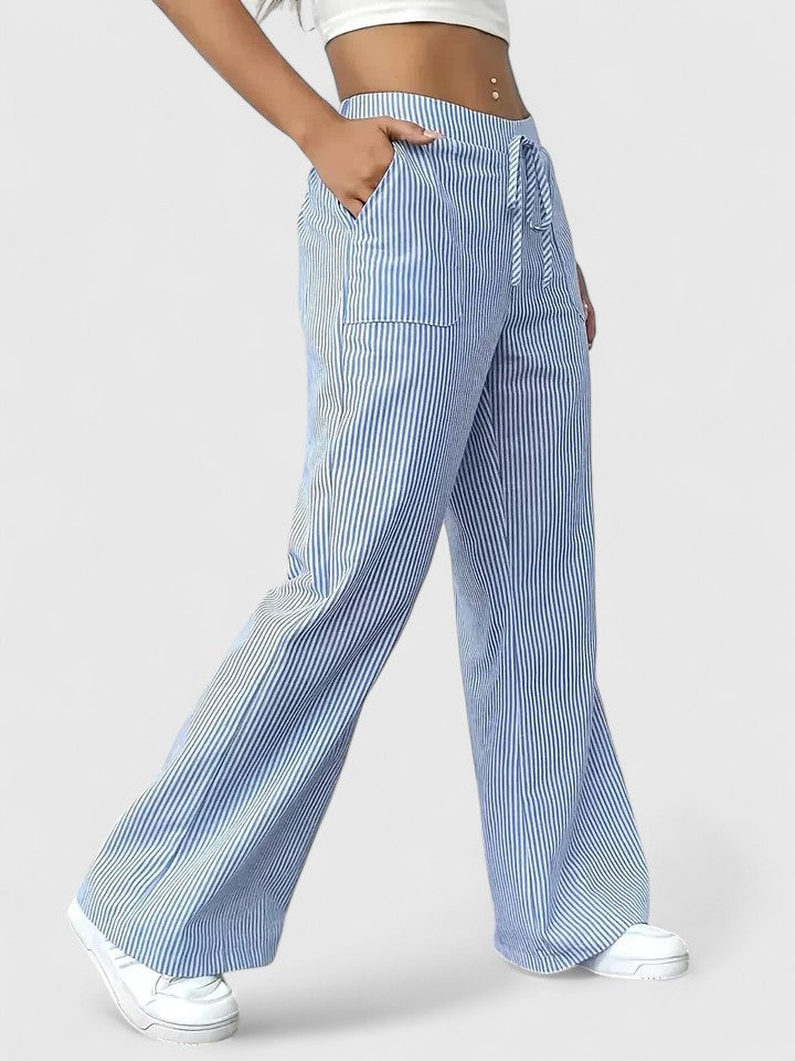 SIERRA – PANTALONI LOUNGE A RIGHE
