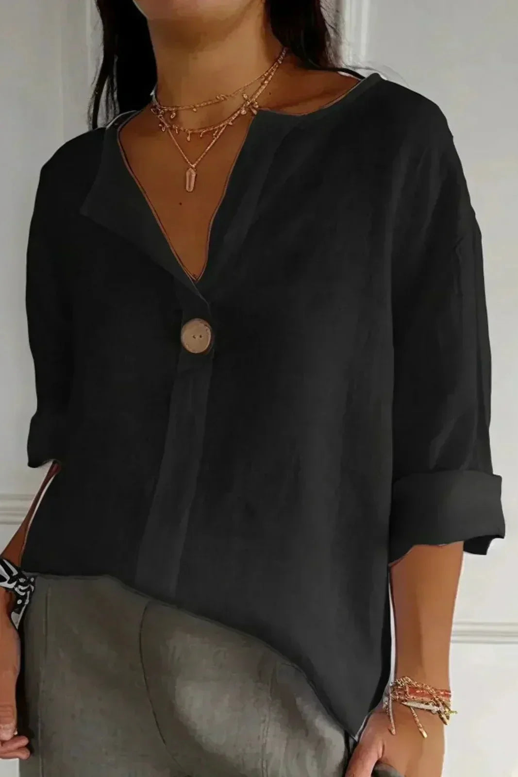 Natasha | Top in Lino Casual