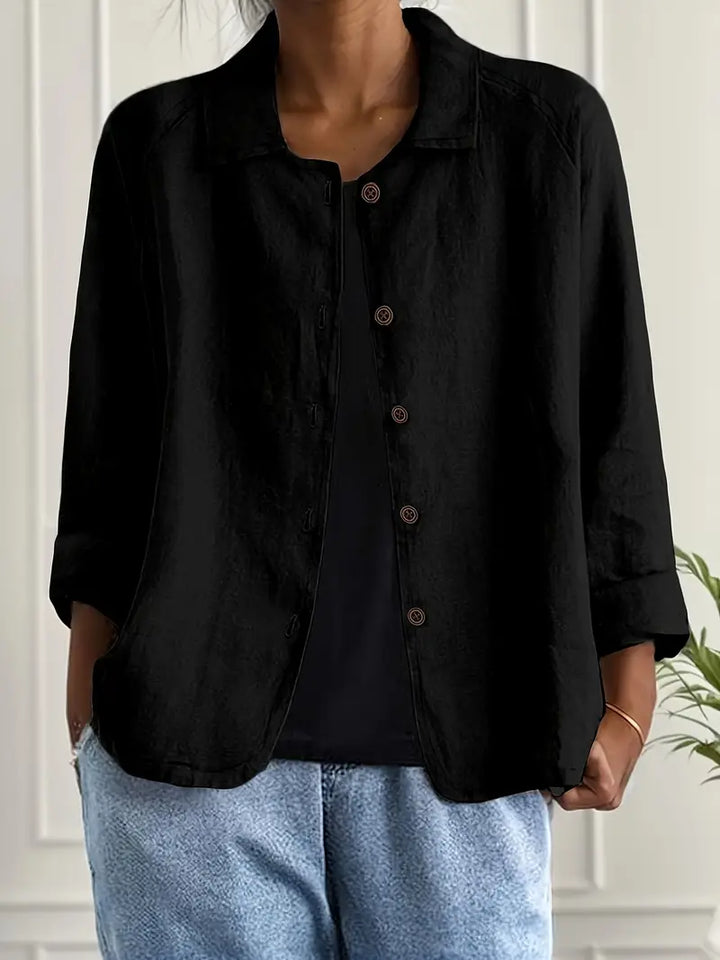 Marilla™ – Cardigan camicia leggero classico