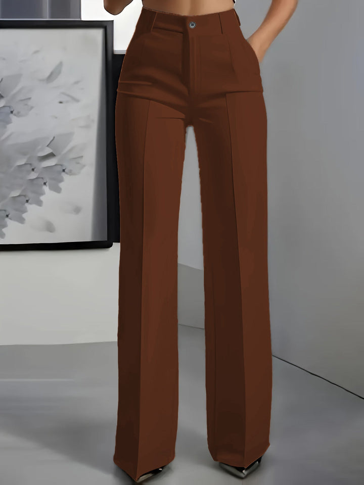 SOPHIA – PANTALONI TAILLEUR A Gamba Larga ELEGANTI