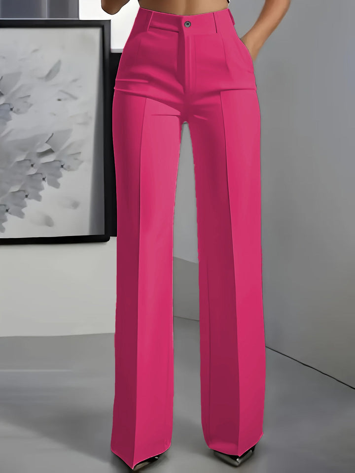 SOPHIA – PANTALONI TAILLEUR A Gamba Larga ELEGANTI