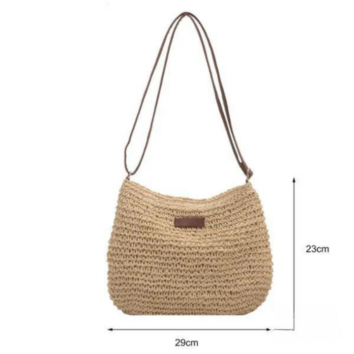 Fredhild | Borsa a Spalla in Stile Classico Intrecciato