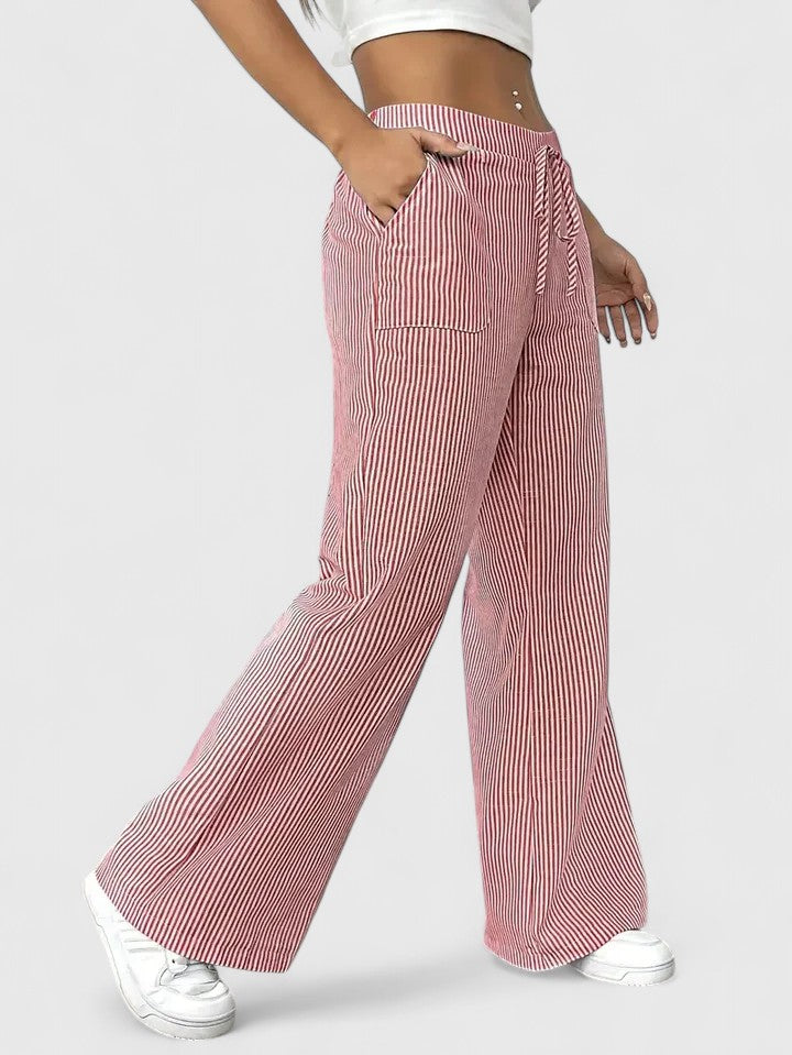 SIERRA – PANTALONI LOUNGE A RIGHE