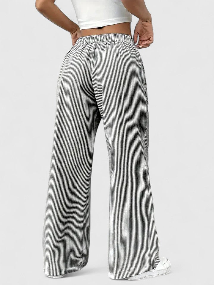 SIERRA – PANTALONI LOUNGE A RIGHE