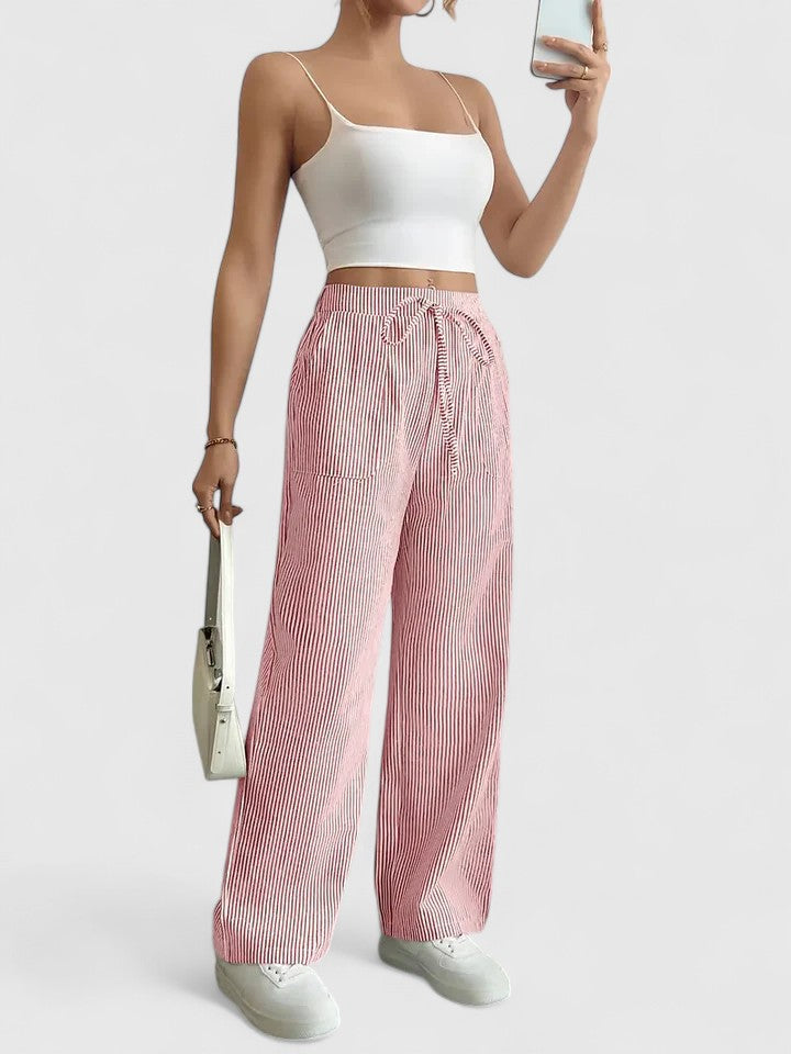 SIERRA – PANTALONI LOUNGE A RIGHE