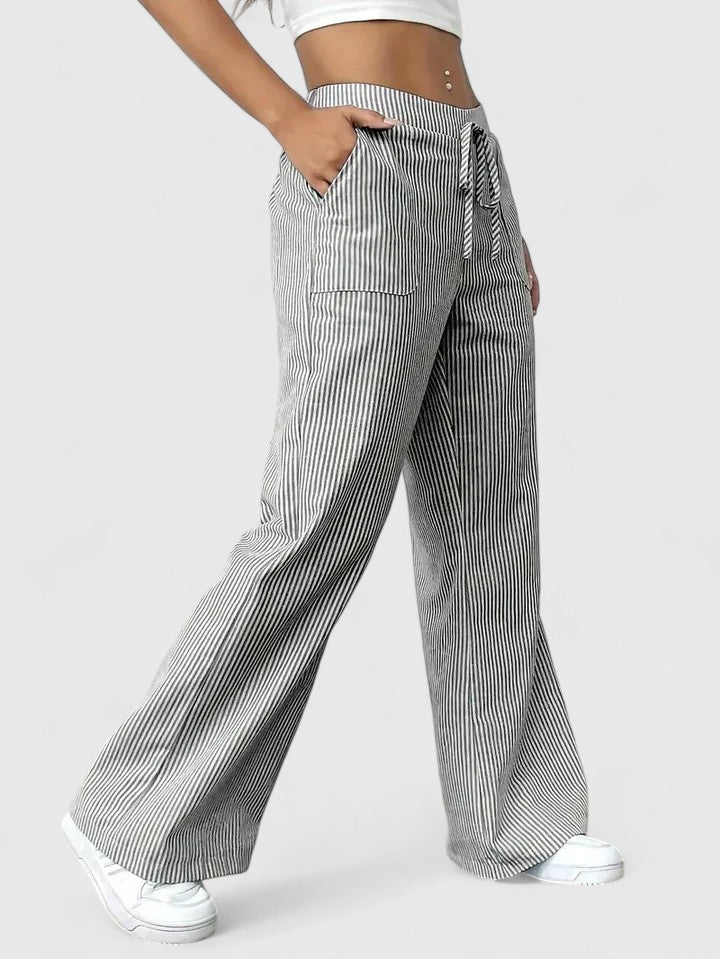 SIERRA – PANTALONI LOUNGE A RIGHE