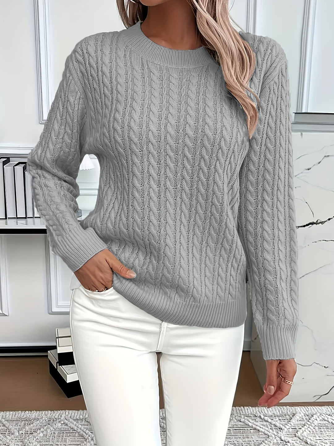 Bernila – Maglione a Treccia