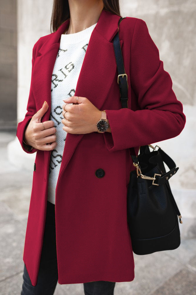 Teresa™ Cappotto Elegante con Rever