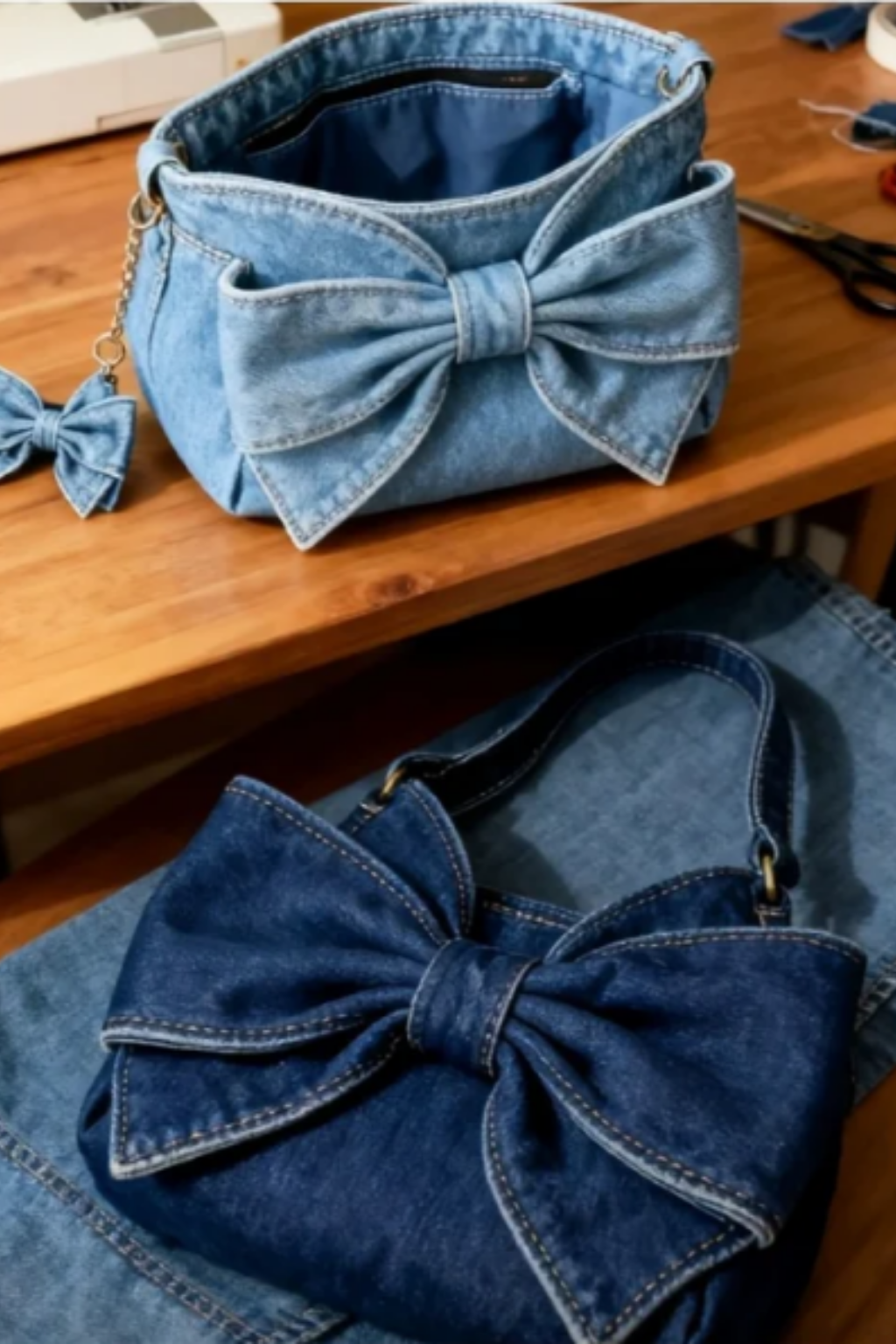 Anika | Borsa Retro con Fiocco