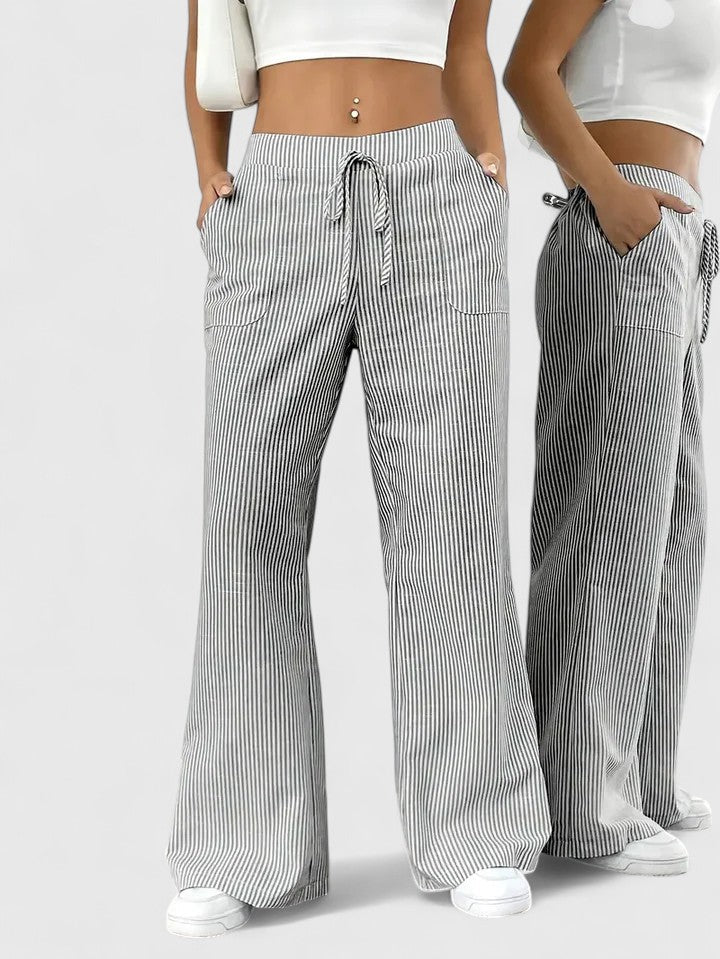 SIERRA – PANTALONI LOUNGE A RIGHE