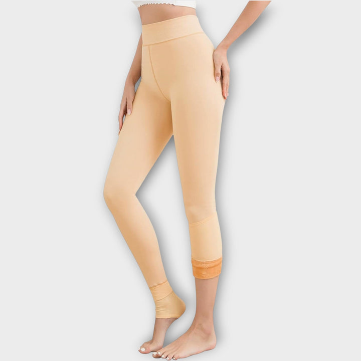 Leggings Termici Foderati in Pile