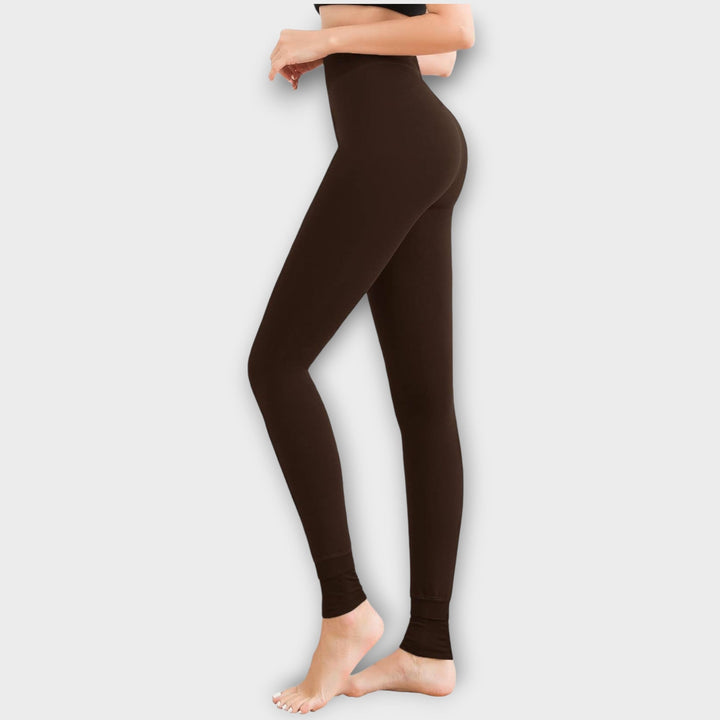Leggings Termici Foderati in Pile