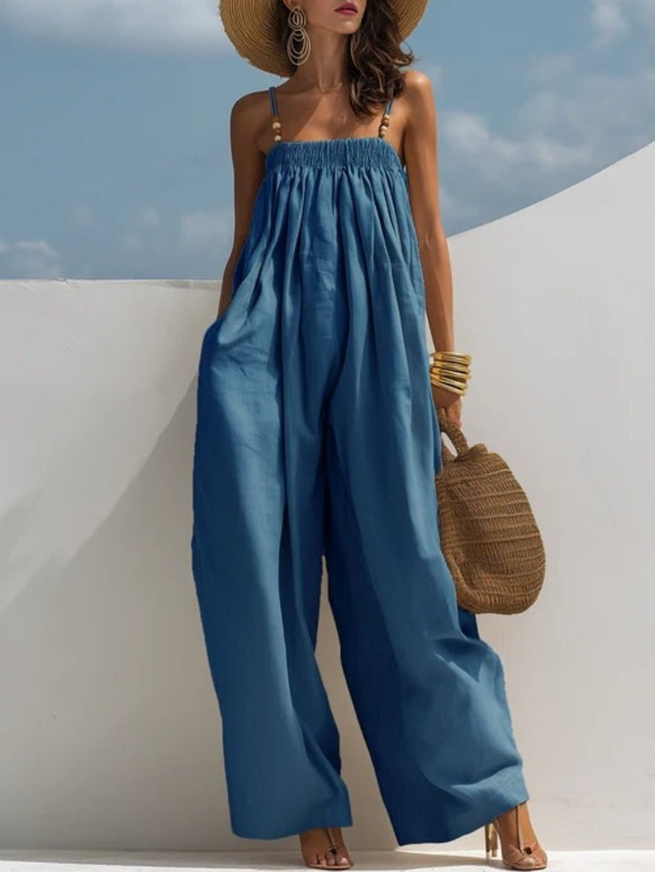 Madison | Tuta in denim a gamba larga