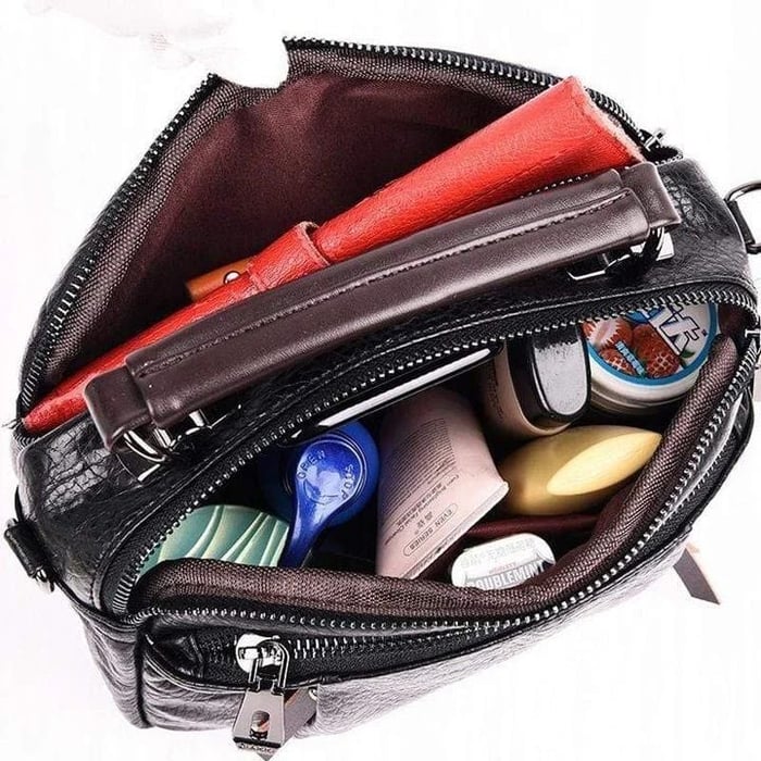 Finbjørg | Borsa Piccola e Versatile in Ombra di Cognac Dorato