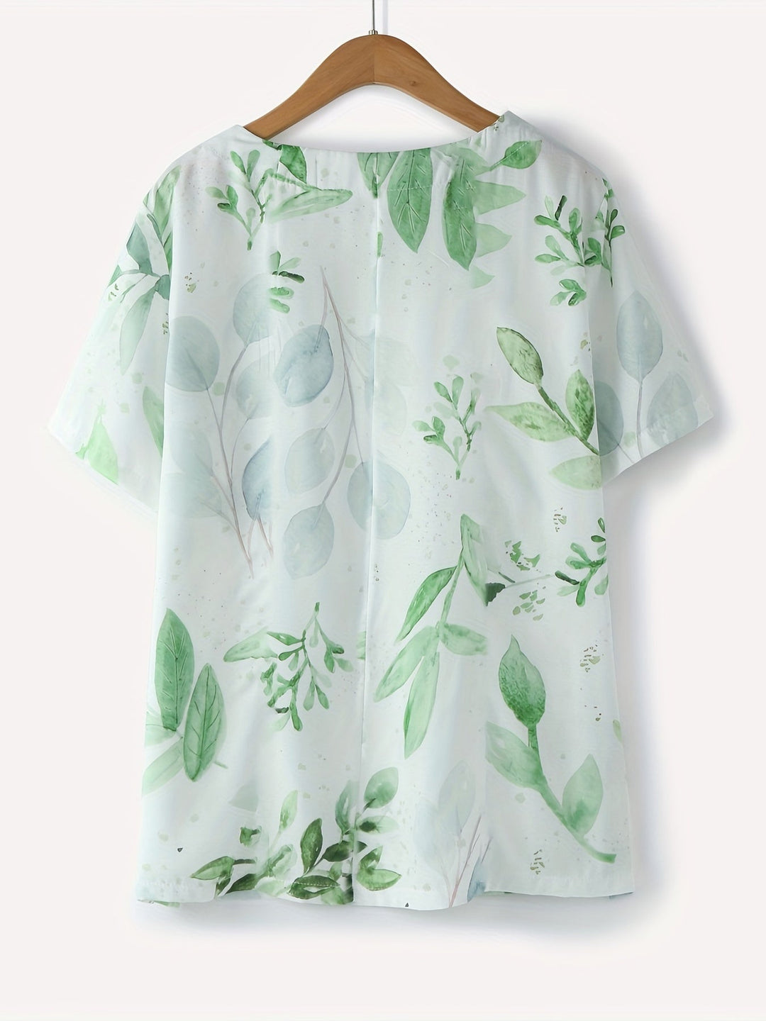 Sienna – Blusa con Dettaglio di Bottoni Floreali