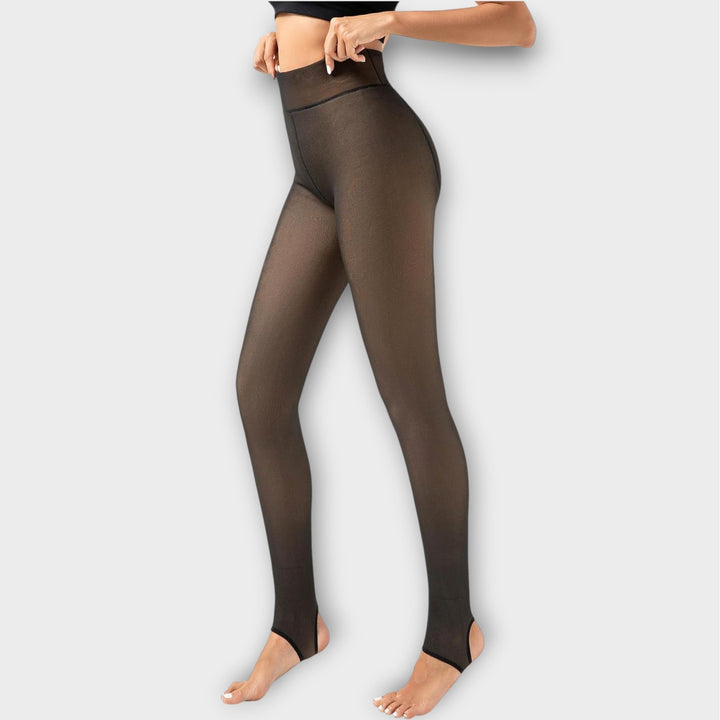 Leggings Termici Foderati in Pile