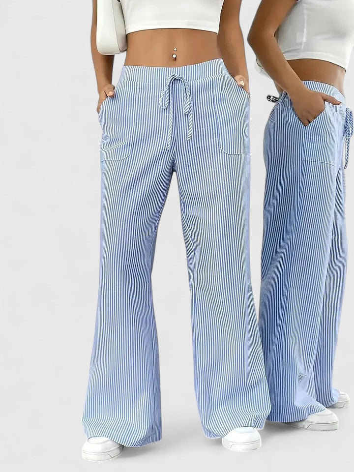 SIERRA – PANTALONI LOUNGE A RIGHE
