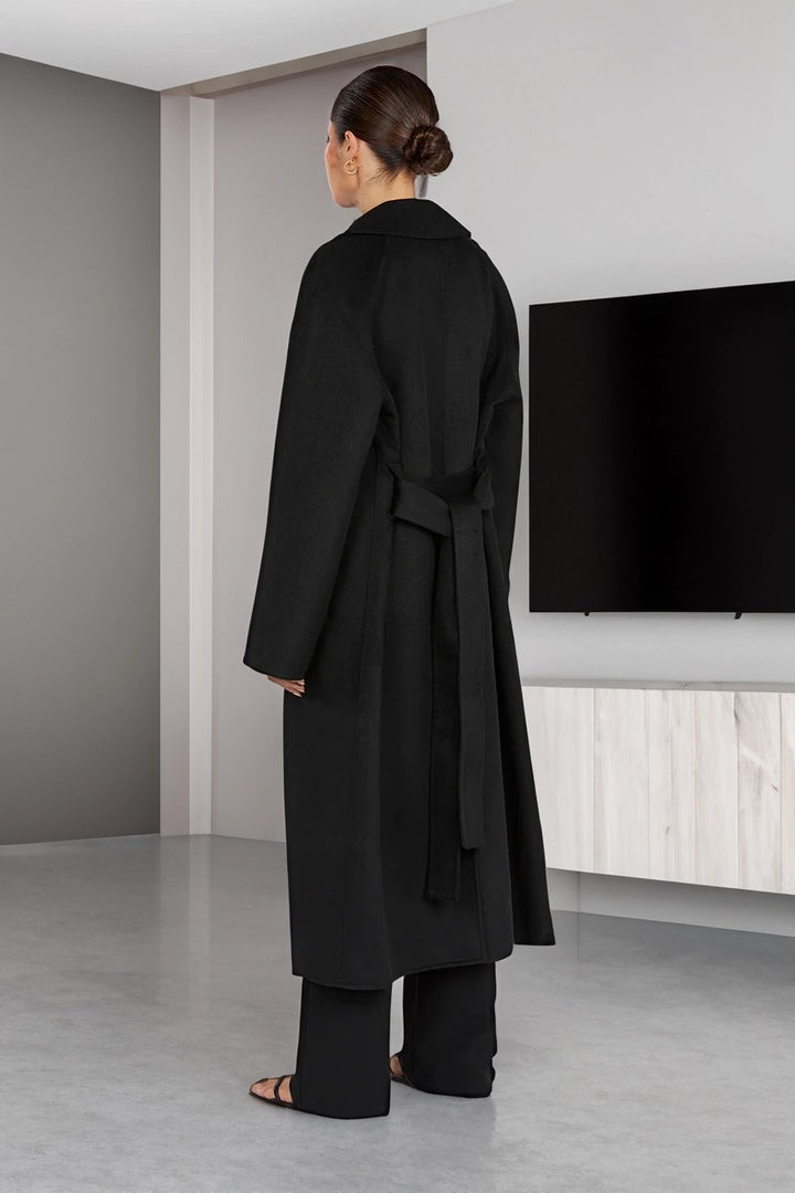 Cappotto invernale con colletto