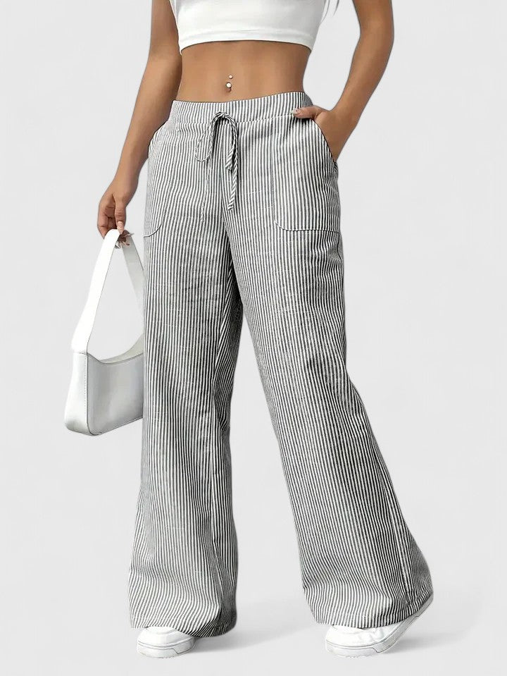 SIERRA – PANTALONI LOUNGE A RIGHE