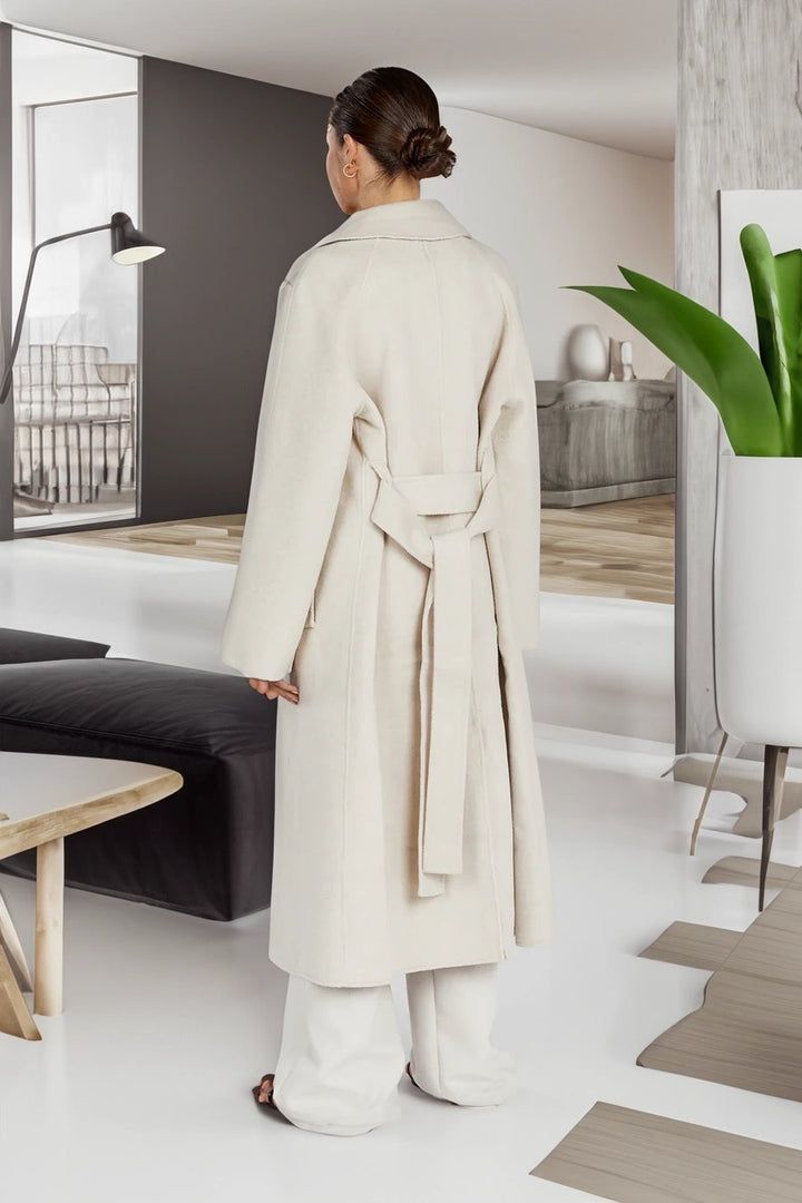 Cappotto invernale con colletto