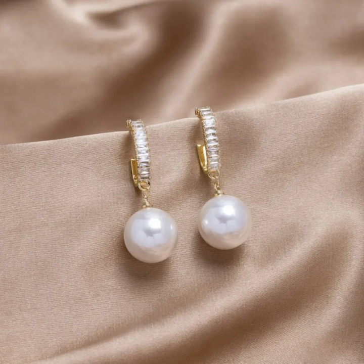 Orecchini Chic in Perle e Zirconia