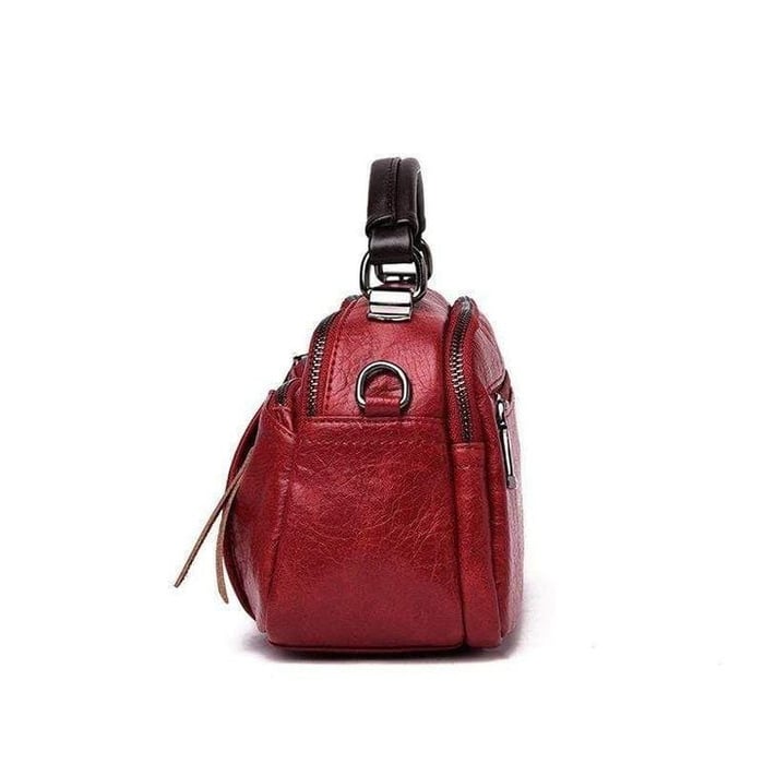Finbjørg | Borsa Piccola e Versatile in Ombra di Cognac Dorato