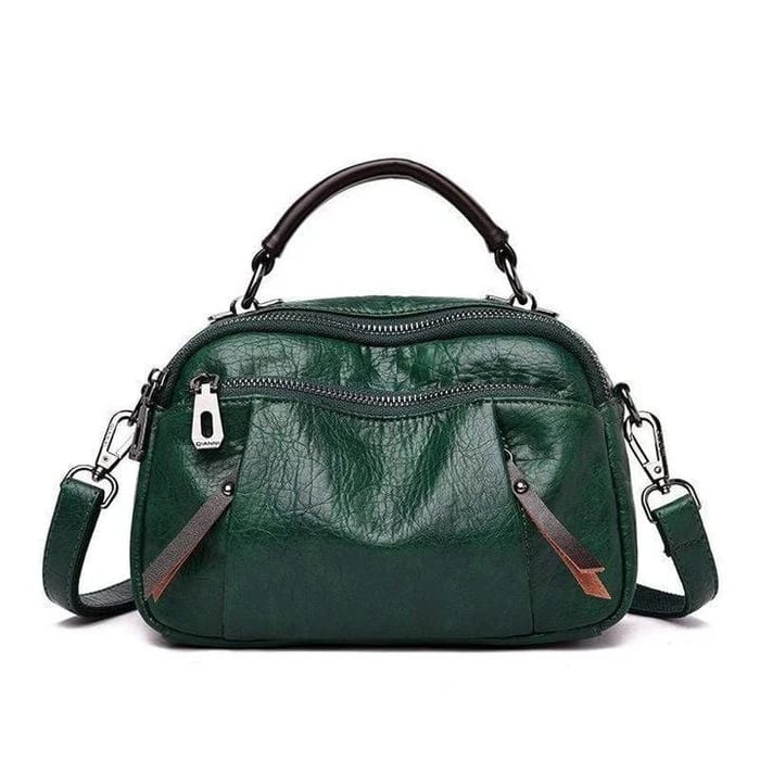Finbjørg | Borsa Piccola e Versatile in Ombra di Cognac Dorato