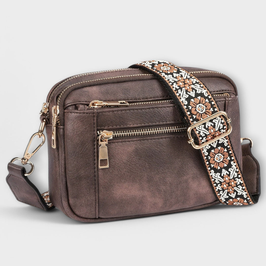 Borsa a tracolla in pelle PU