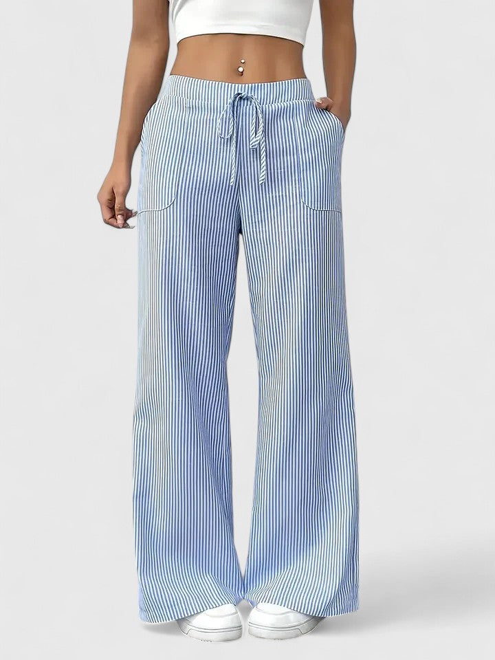 SIERRA – PANTALONI LOUNGE A RIGHE
