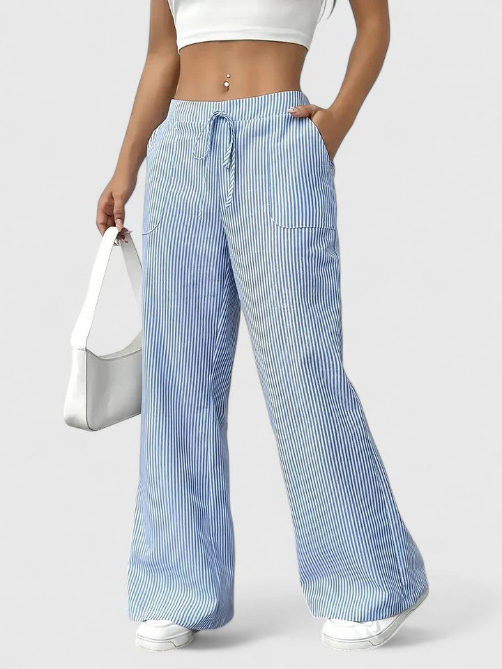 SIERRA – PANTALONI LOUNGE A RIGHE