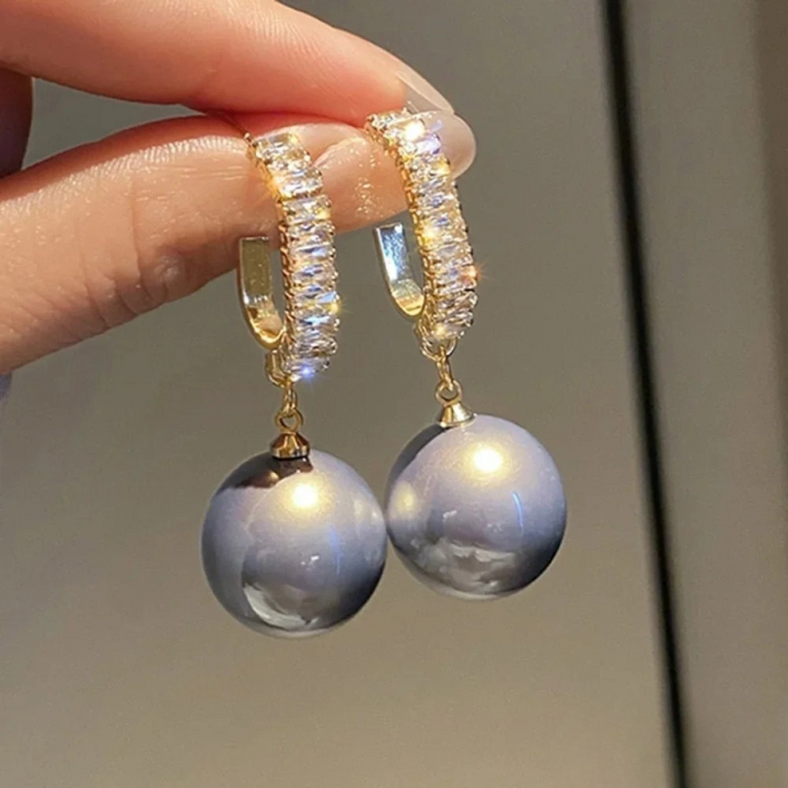 Orecchini Chic in Perle e Zirconia