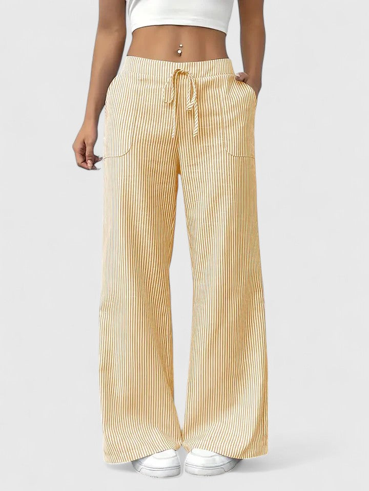SIERRA – PANTALONI LOUNGE A RIGHE