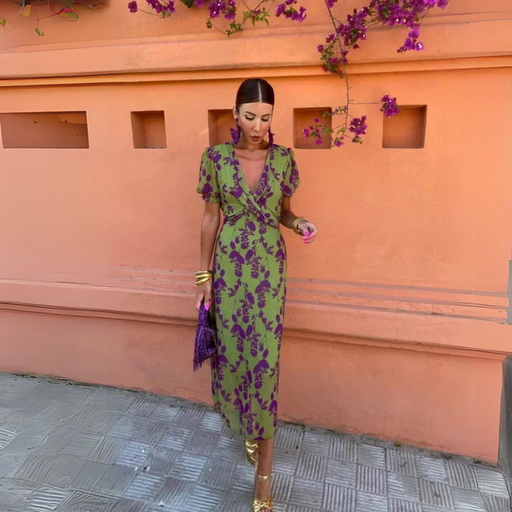 Danielle - Vestito Midi Floreale